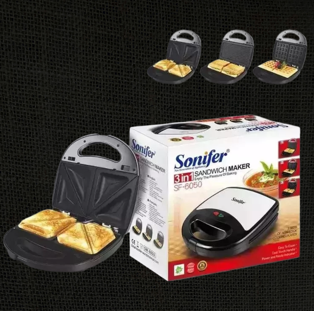 3-ը 1-ում սենդվիչ պատրաստող սարք